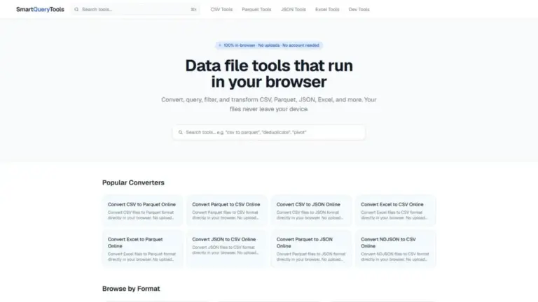 smartquerytools-launches-suite-of-in-browser-data-processing-and-sql-utilities-powered-by-webassembly